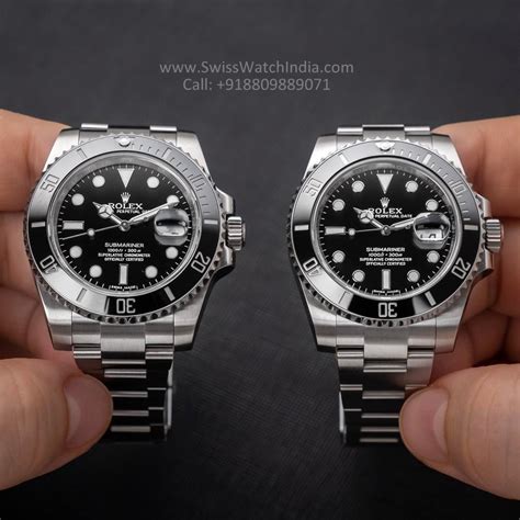 rolex batman original vs fake|super clone Rolex vs real.